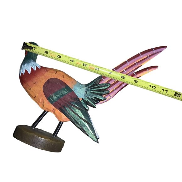 Colorful Pheasant Harvest Table Decor - Picture 6 of 10